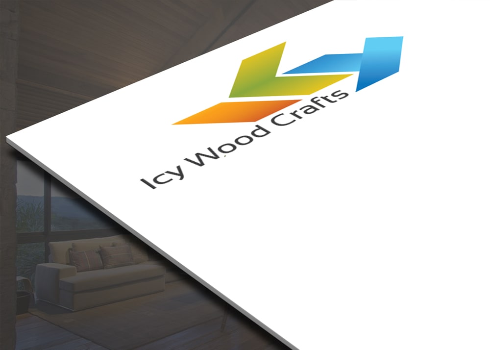 Logo design for Icy Wood Crafts