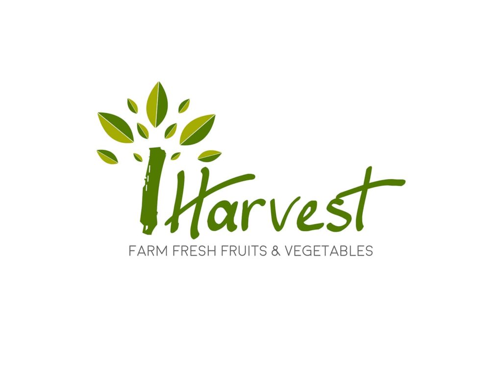 Logo design for iHarvest, a retail store.